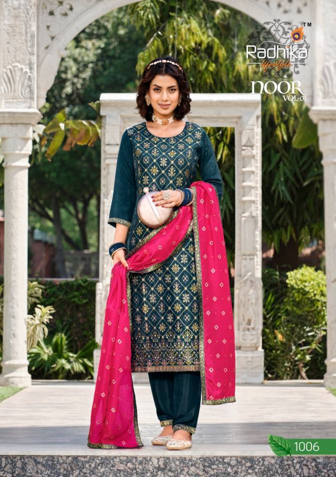 Noor Vol 1 By Radhika Readymade Salwar Suit Catalog